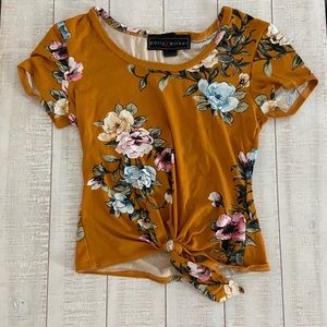 Soft floral top